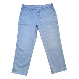 Eddie Bauer Women Authentic Voyager Mid Rise Relaxed Jean‎ 16